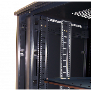 Intermediate mounting rails for “Business” series cabinets, 2 pcs., black